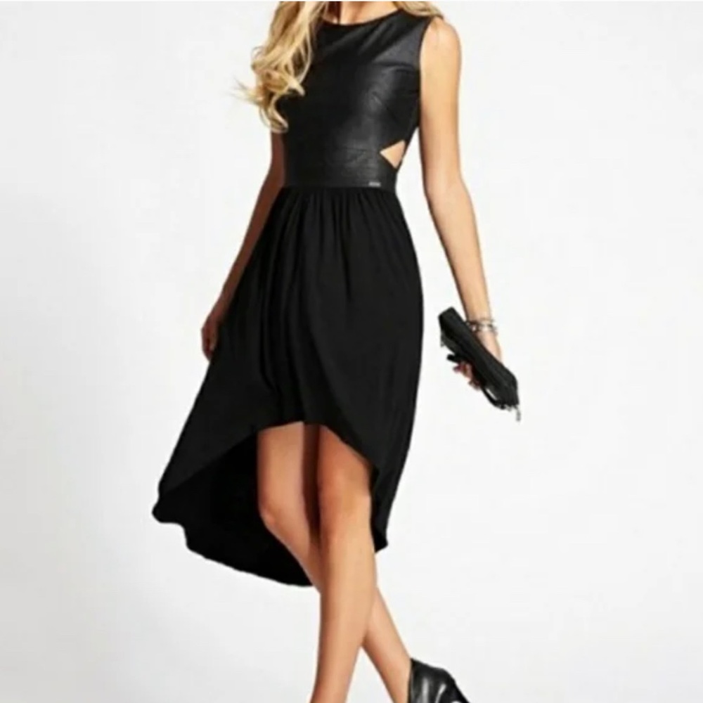 GUESS Ximena High Low Dress